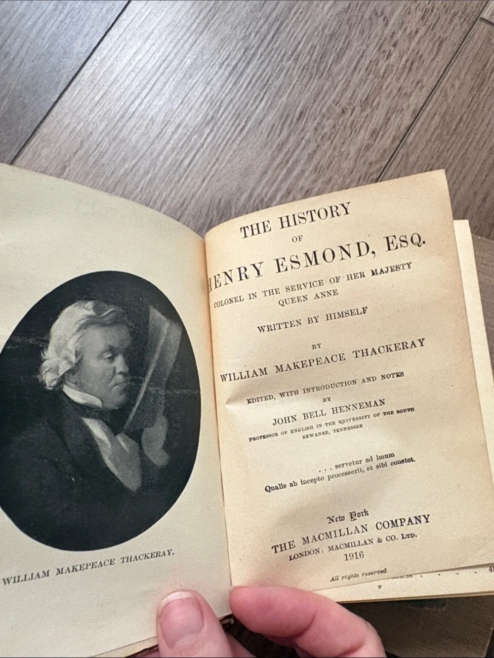 Vintage Cloth Collectible Books Beyond German Victory Thackeray’s Henry Edmond